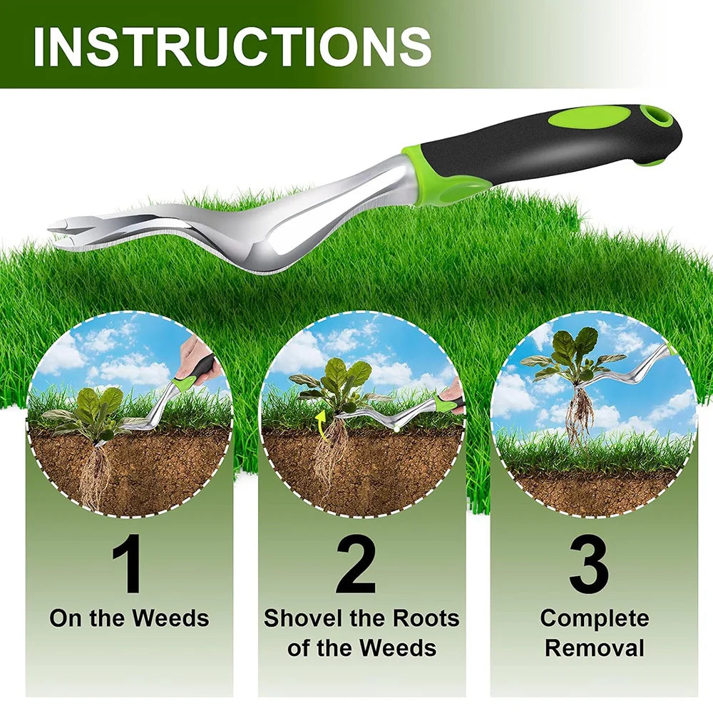 GardenPro™ Ergonomic Weed Puller & Digger Tool Shopulia