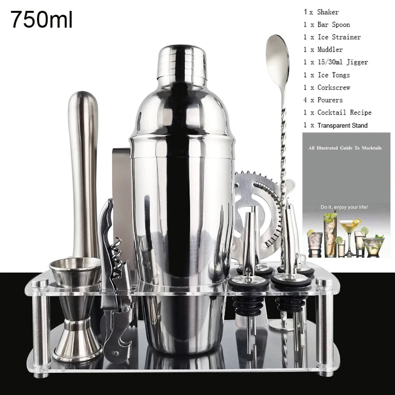 MixMaster™ 12-Piece Bartender Kit Shopulia