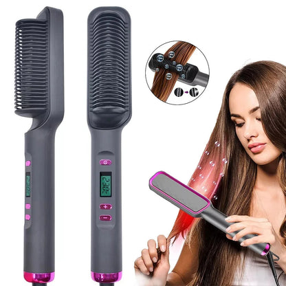 StraightPro™ Anti-Scald Hot Comb Shopulia