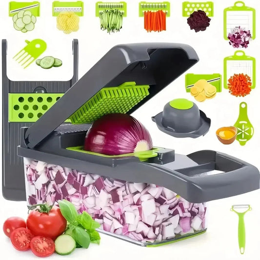 ChopMaster™ 14-in-1 Vegetable Chopper Shopulia