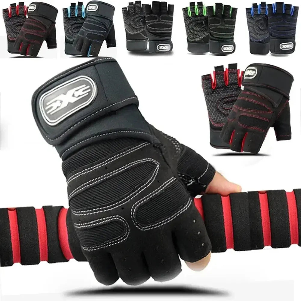 PowerGrip™ Gym & Fitness Gloves Shopulia