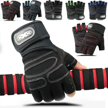 PowerGrip™ Gym & Fitness Gloves Shopulia