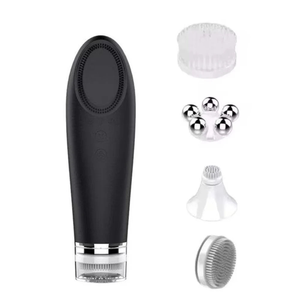 Beauty massage tool for face and neck facial tool metal rolling head Shopulia