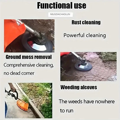 GrassEater™ Steel Trimmer Brush Head Shopulia