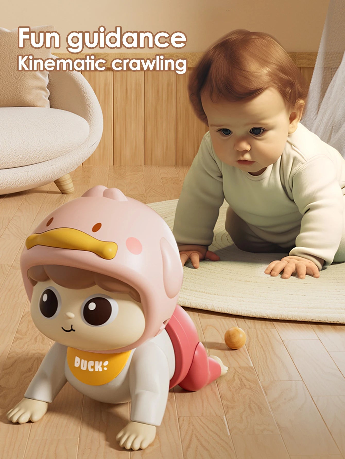 CrawlMate™ Musical Baby Doll Shopulia