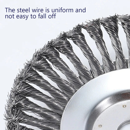 GrassEater™ Steel Trimmer Brush Head Shopulia