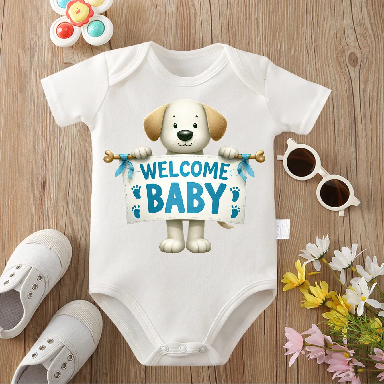 Welcome Baby™ Comfy Cotton Baby Jumpsuit Shopulia