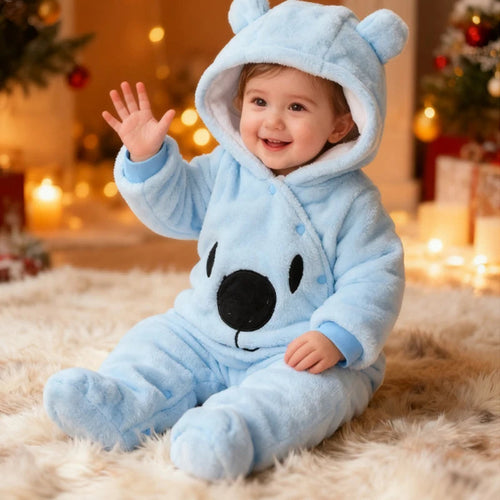 CozyCub™ Toddler Winter Jumpsuit – Thick Fleece Outwear Shopulia