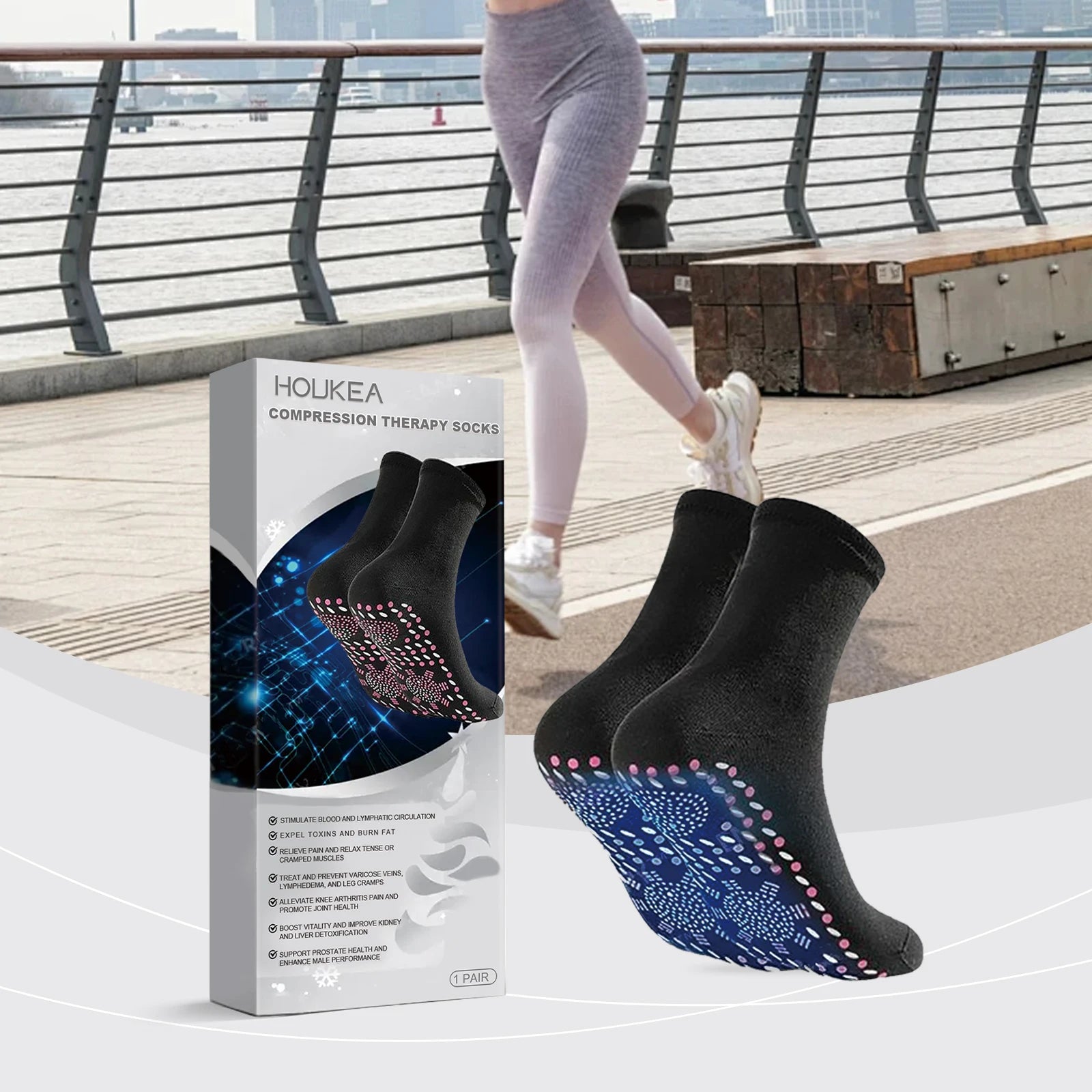 WarmEase™ Comfort Foot Socks Shopulia