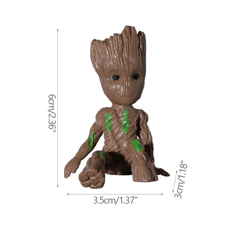 Mini Tree Man Desk Decor – Cute Resin Figurine 5cm Shopulia