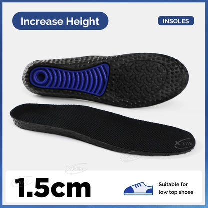 Height Increasing Insoles (1.5 cm / 2.5 cm / 3.5 cm | 0.6 in / 1.0 in / 1.4 in) – Discreet Lift Inserts for Men & Women - Shopulia