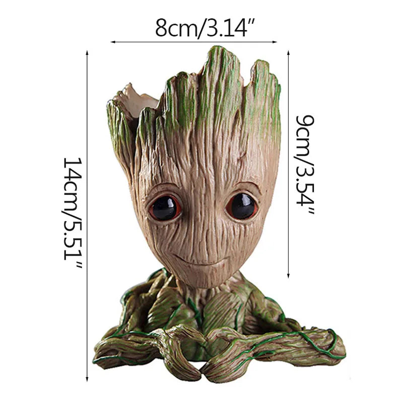 Mini Tree Man Desk Decor – Cute Resin Figurine 5cm Shopulia
