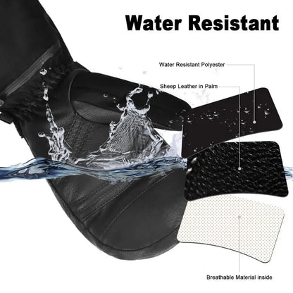 Savior Many Types Mittens Heated Gloves Touch Phone Waterproof Windproof Battery Electric Heated Skiing Gloves Men Women Thermal | Shopulia