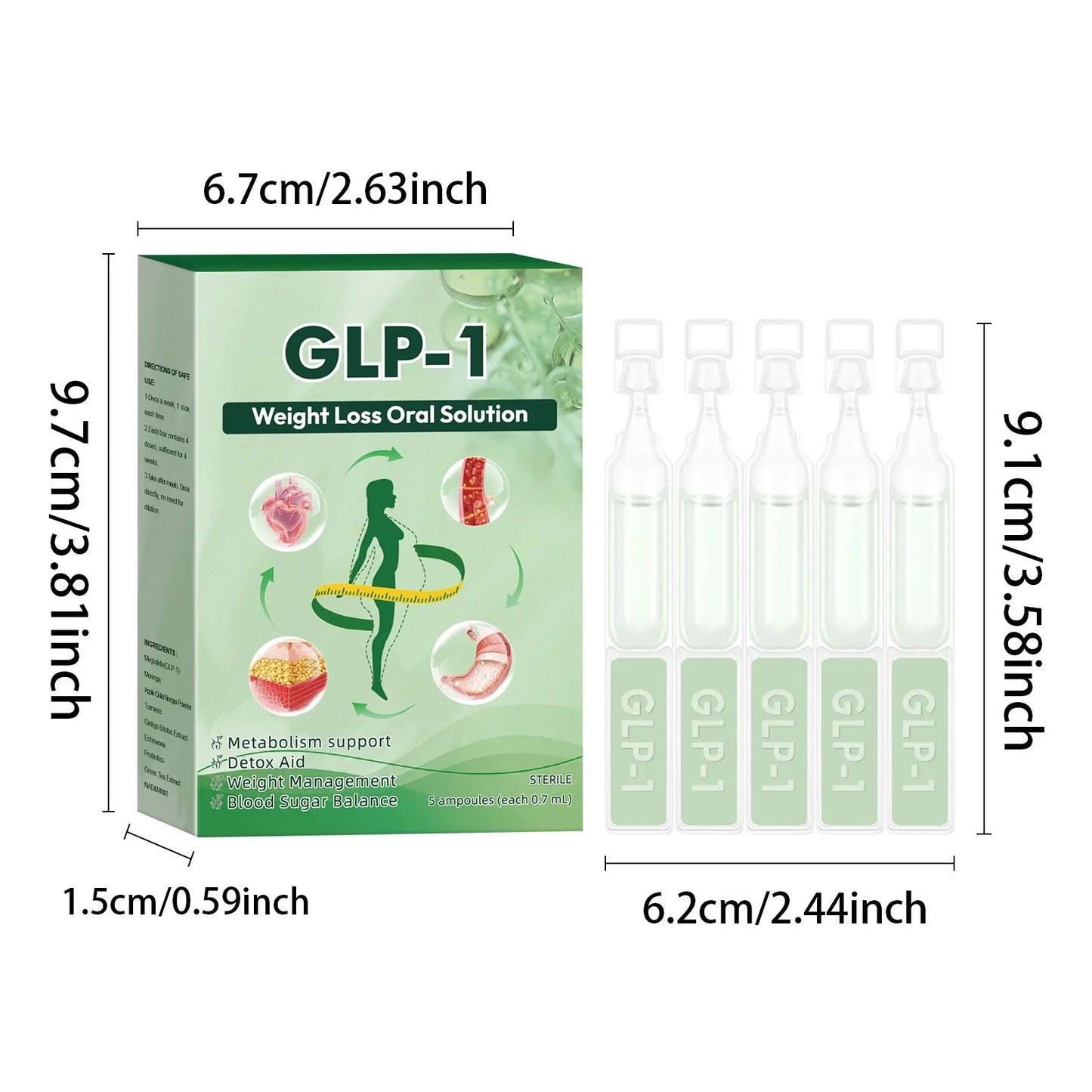 /2/1Box™ GLP-1 Supplement – Natural Body Care Drops Shopulia