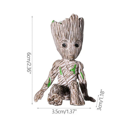 Mini Tree Man Desk Decor – Cute Resin Figurine 5cm Shopulia