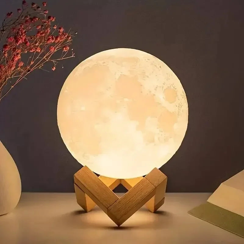MoonAura™ LED 8cm Night Light – Galaxy Art Lamp Shopulia