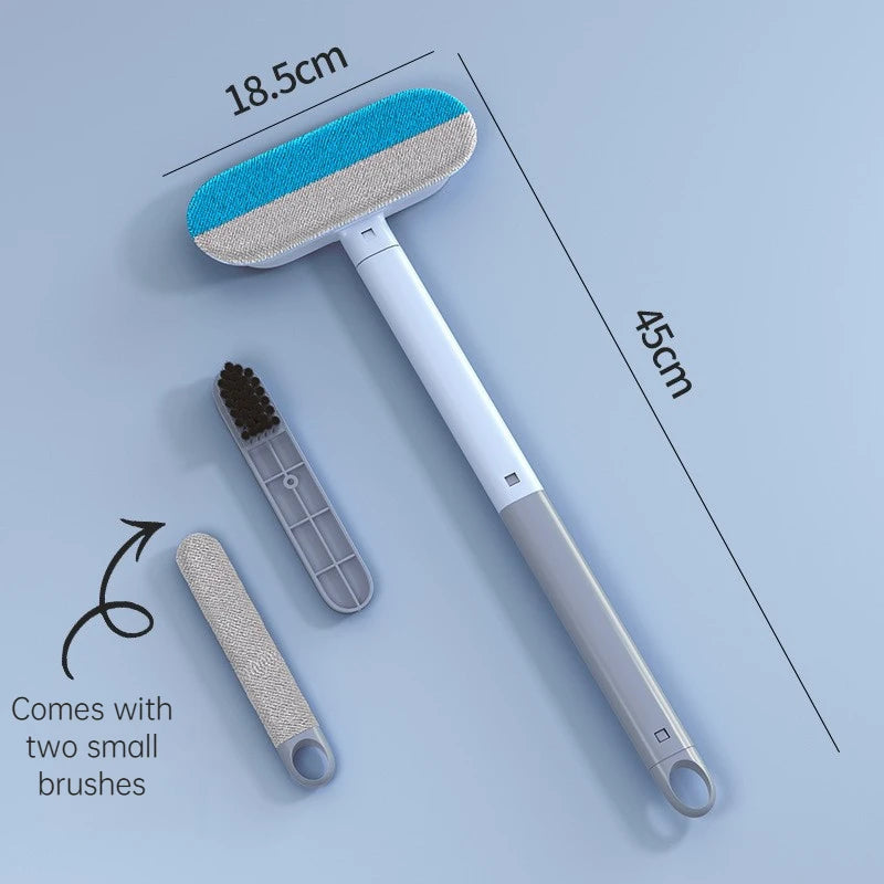 FurEase™ Long Handle Pet Hair Remover Brush Shopulia