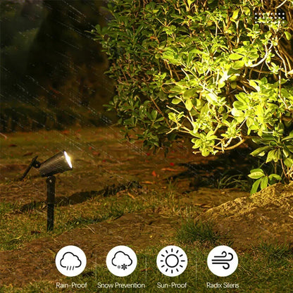 EcoGlow™ Solar Spotlights – 9 LEDs, IP65 Waterproof Shopulia