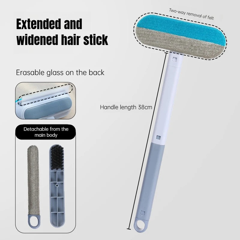 FurEase™ Long Handle Pet Hair Remover Brush Shopulia