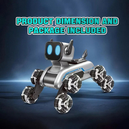 New Smart RC Robot Dog-2.4GHz Wireless, Realistic Pet Interaction, Music & Lights. Perfect Birthday/Christmas Gift for Kids 6-12 | Shopulia