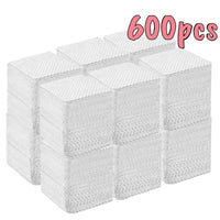 600pcs White Wipes