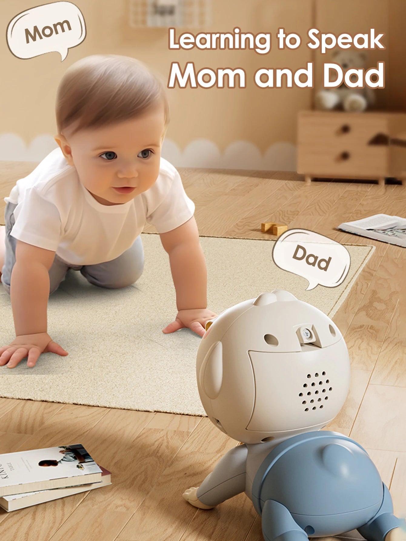 CrawlMate™ Musical Baby Doll Shopulia