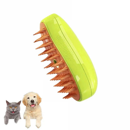 PetSteam™ 3-in-1 Electric Grooming Brush Shopulia