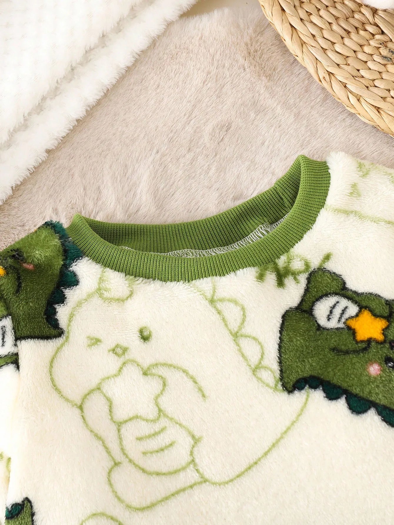CozyDino™ Baby & Boys’ Plush Sweater Shopulia