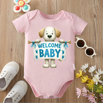 Welcome Baby™ Comfy Cotton Baby Jumpsuit Shopulia