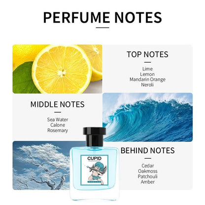 Pheromone Perfume for Men – Cupid Series Attraction Cologne | Long-Lasting Eau De Toilette for Dating & Flirting