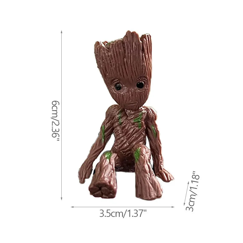 Mini Tree Man Desk Decor – Cute Resin Figurine 5cm Shopulia