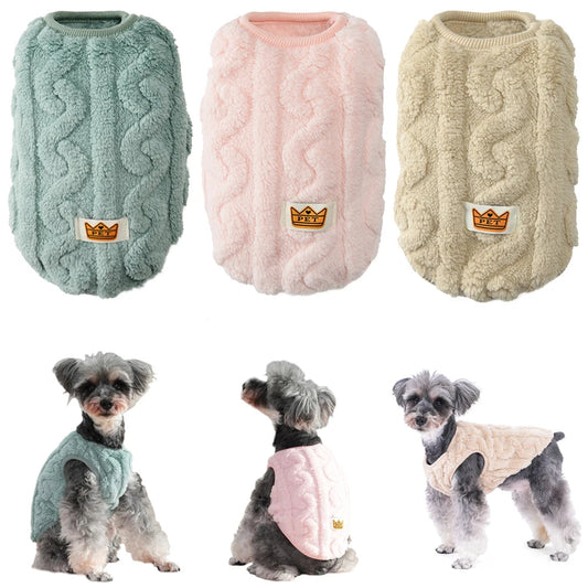 CozyPaws™ Soft Fleece Pet Sweater Shopulia