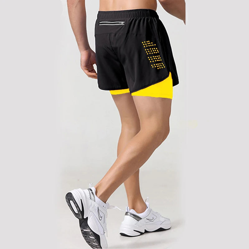 FlexFit™ Men’s Sports Shorts Shopulia