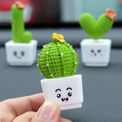 Mini Cactus Resin SetSucculent Desk Decor Shopulia
