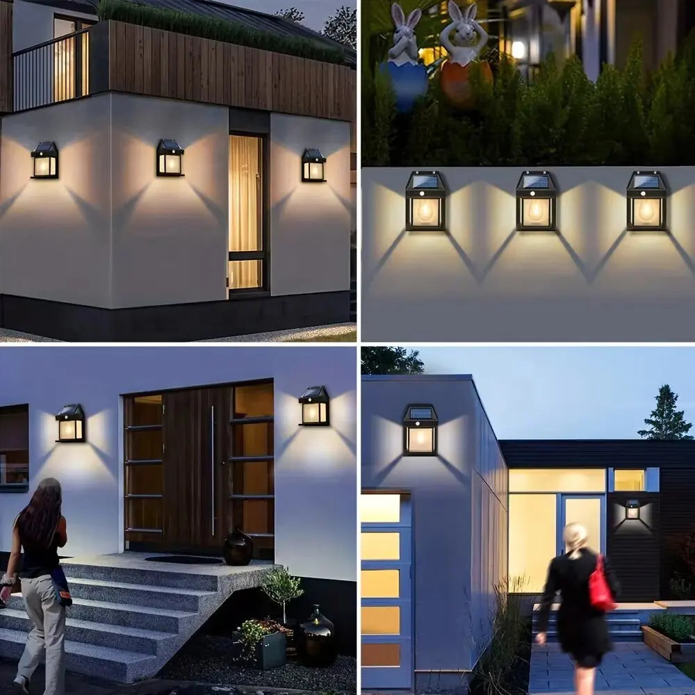 “LumiWall™ Solar LED Light – Garden, Fence & Outdoor Lamp” Shopulia