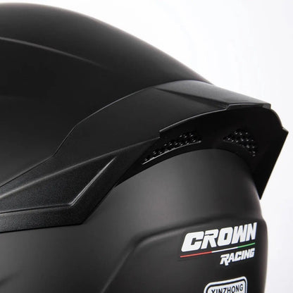 ROCK RUFI Full Face Motorcycle Helmet - Dual Lens DOT Certified All-Season Helmet | Shopulia
