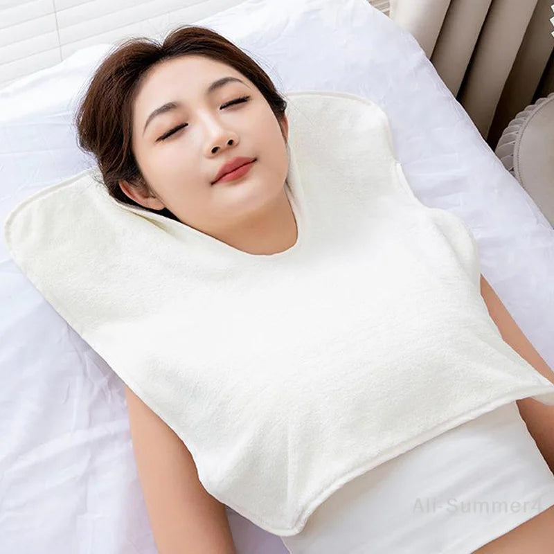 Coral Fleece Beauty Salon U-Shaped Towel Anti-Dirty Water Absorbent Pad Shopulia