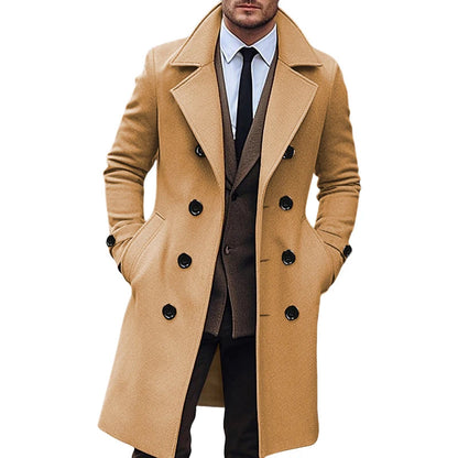 Classic Wool Blend Peacoat Shopulia