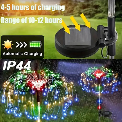 LumiBloom™ Solar Firework Garden Lights Shopulia