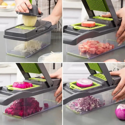 ChopMaster™ 14-in-1 Vegetable Chopper Shopulia