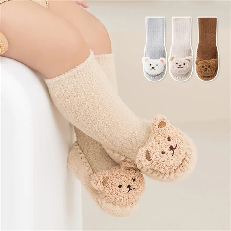 WarmBear™ Soft Baby Floor Socks Shopulia