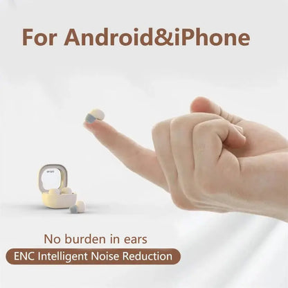 SK Small Earbuds Wireless Bluetooth Headset - Sport Headphones for Work and Sleep | Shopulia