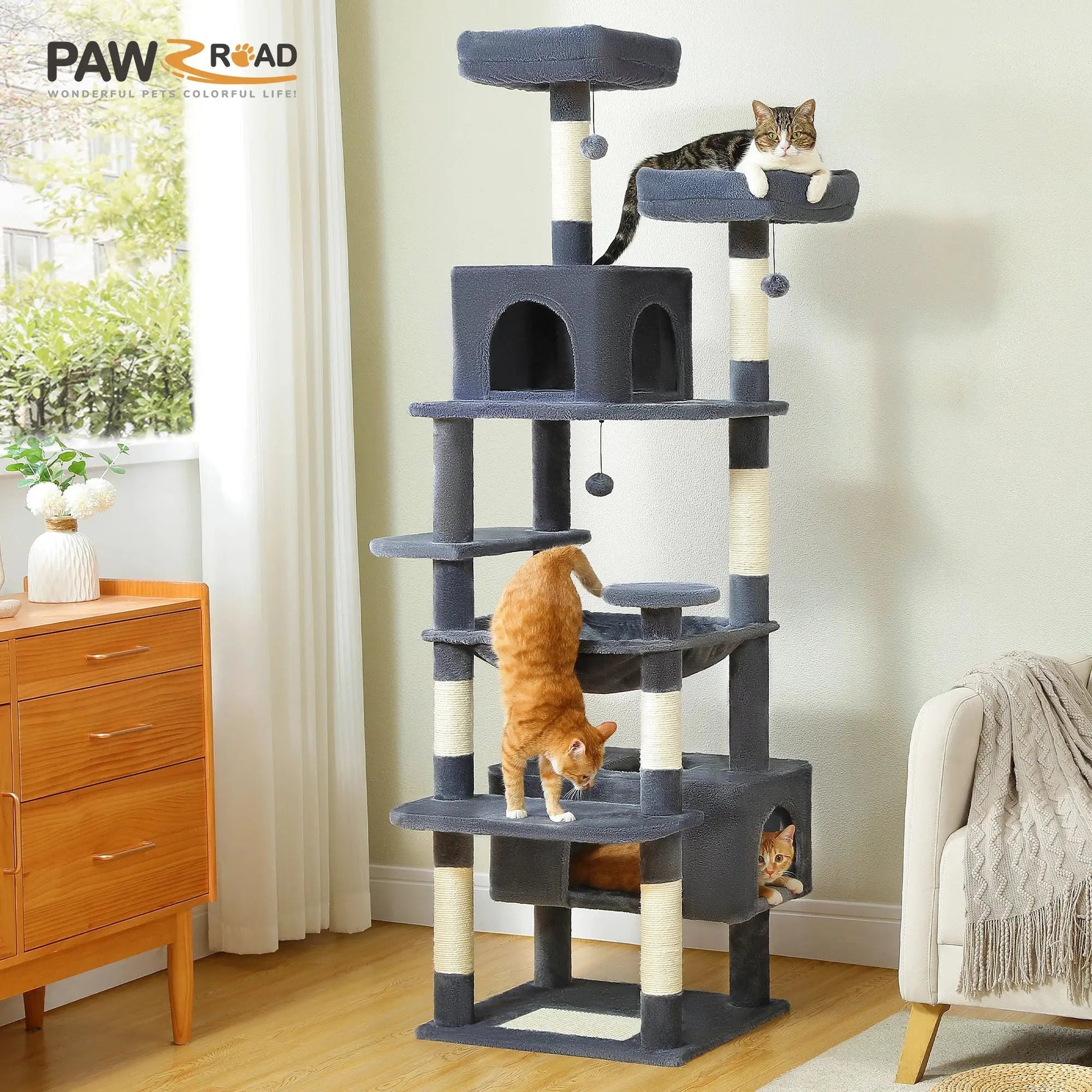 Cat Tree and Tower Hammock | Shopulia