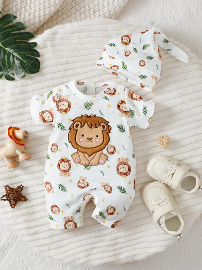LittleCub™ Baby Boy Lion Outfit Set Shopulia