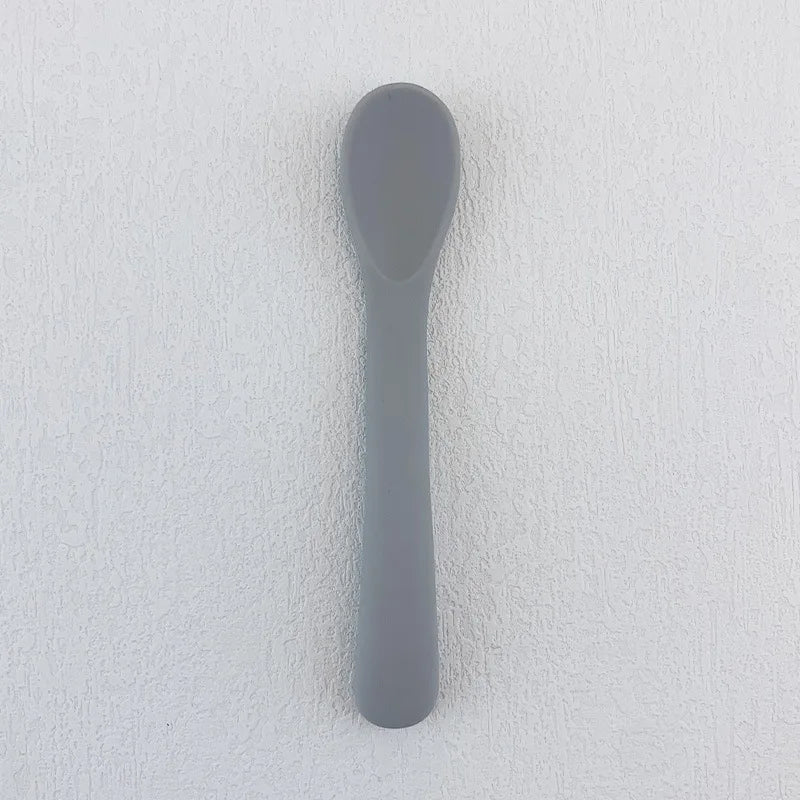 BabySoft™ Silicone Feeding Spoon Shopulia
