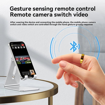 SR08 Smart Fitness Ring with Heart Rate and Blood Oxygen Monitoring