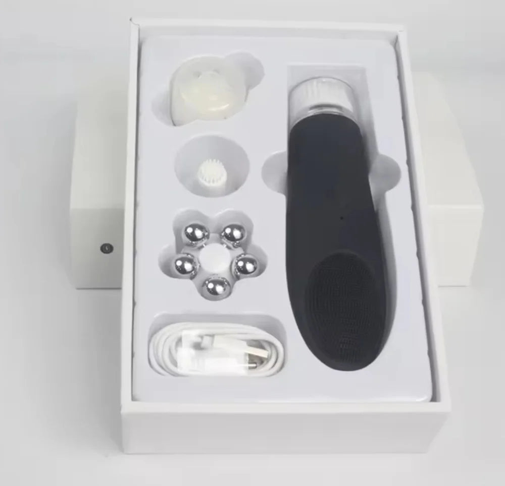 Beauty massage tool for face and neck facial tool metal rolling head Shopulia