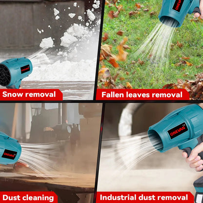 ONEVAN™ 2000W Turbo Jet Blower – Cordless Leaf, Dust & Snow Tool Shopulia