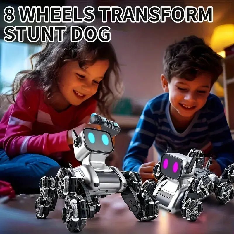 New Smart RC Robot Dog-2.4GHz Wireless, Realistic Pet Interaction, Music & Lights. Perfect Birthday/Christmas Gift for Kids 6-12 | Shopulia