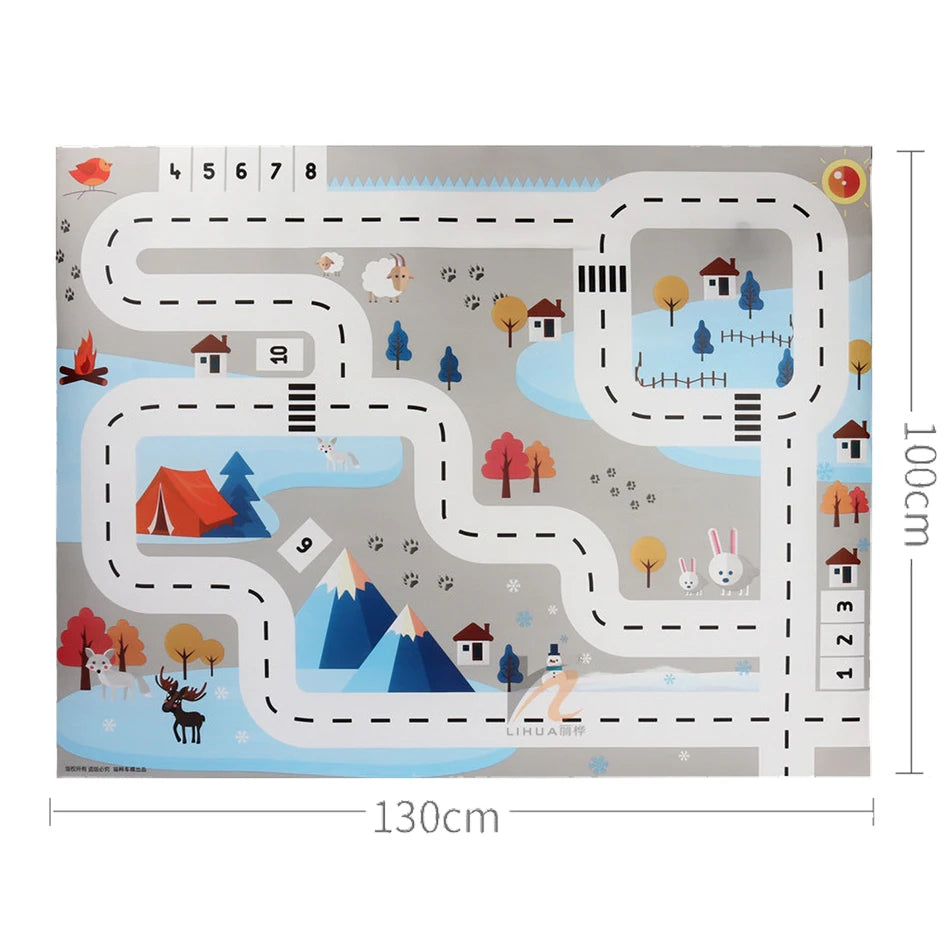 PlayMap™ Baby & Kids Educational Game Mat Shopulia